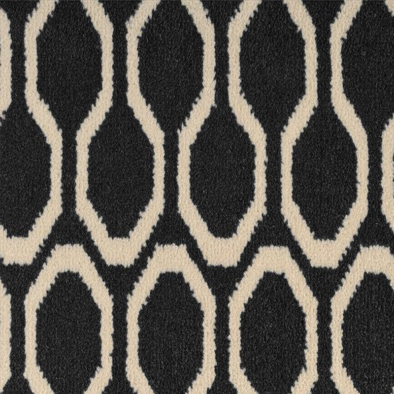 Quirky B Patterns Honeycomb Black