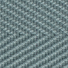 Cotton Herringbone Bluebird