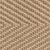 Cotton Herringbone Latte