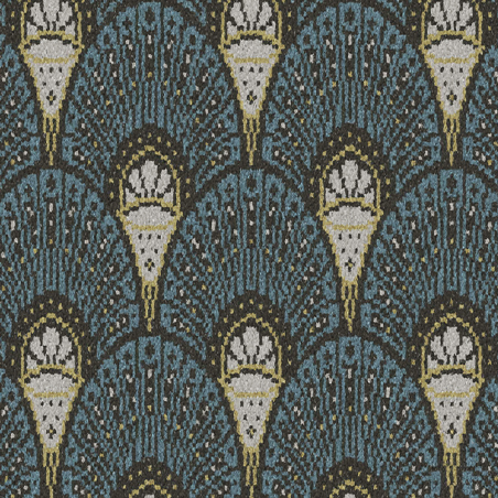 Quirky Deco Teal Quirky Deco Teal