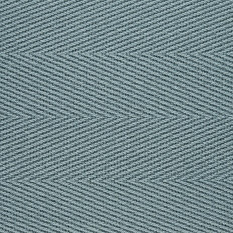 Cotton Herringbone Azure
