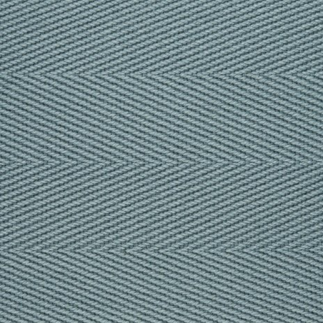 Cotton Herringbone Azure