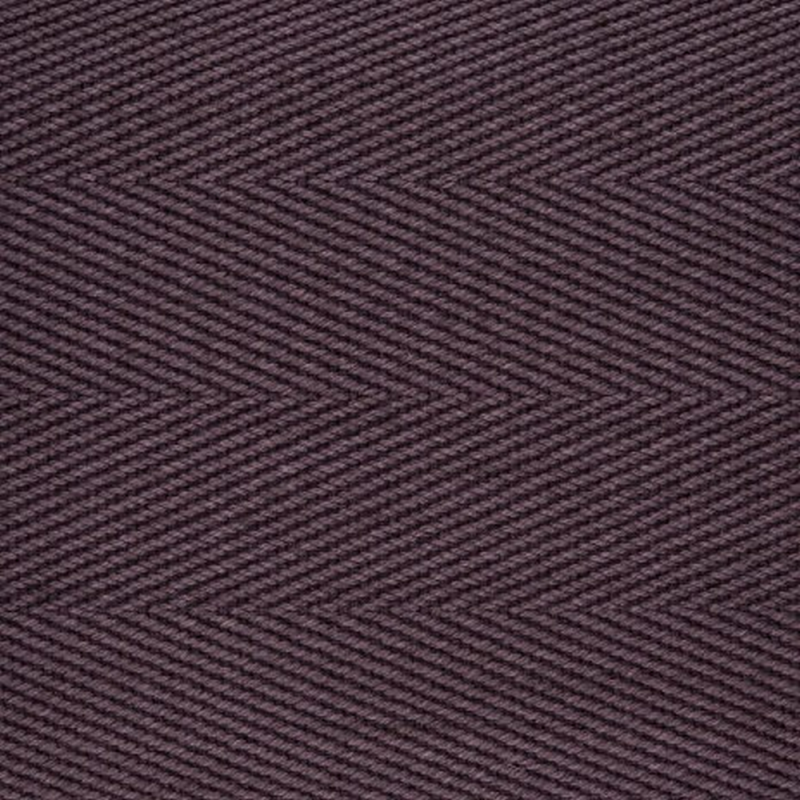 Cotton Herringbone Mulberry