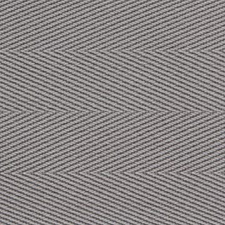 Cotton Herringbone Silver