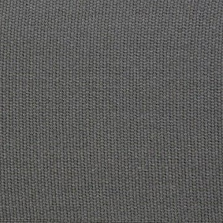 Cotton Plain Borders Charcoal
