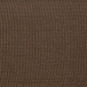 Cotton Plain Borders Chocolate
